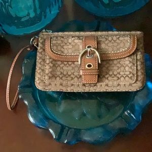 Coach wristlet